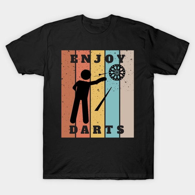 Enjoy Darts T-Shirt by docferds